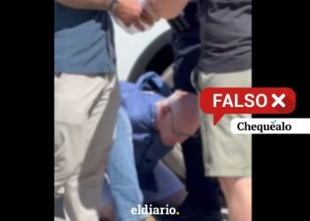 ¿Un video muestra la detención del presunto asesino del activista político Charlie Kirk en EE UU?