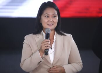 Keiko Fujimori anunció su candidatura por cuarta vez a la Presidencia de Perú