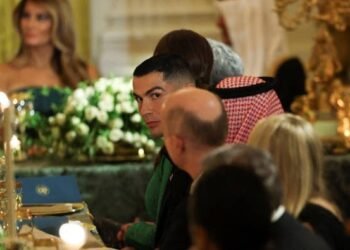 Cristiano Ronaldo, protagonista en la cena de Donald Trump en la Casa Blanca (VIDEO)
