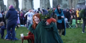 En imágenes: así se vivió el solsticio de invierno en Stonehenge