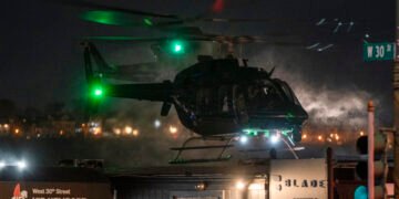 Departamento de Policía de Nueva York custodia el traslado de Nicolás Maduro (FOTO)