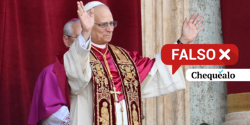 ¿El papa León XIV pidió a los estadounidenses que exijan la destitución de Trump?