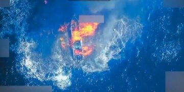 El Pacífico sigue bajo control militar de EEUU: Así destruyeron otra embarcación ligada al narcotráfico (VIDEO)