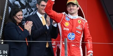 Charles Leclerc consigue en Silverstone el triunfo 250 de Ferrari en F1